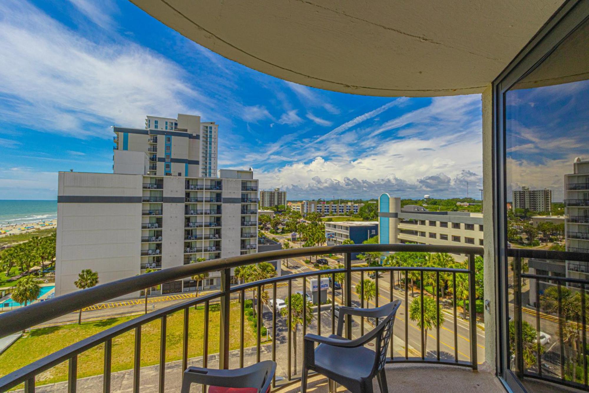 Ocean View Double Suite! Sleeps 4 Meridian Plaza 705 شاطئ ميرتل المظهر الخارجي الصورة