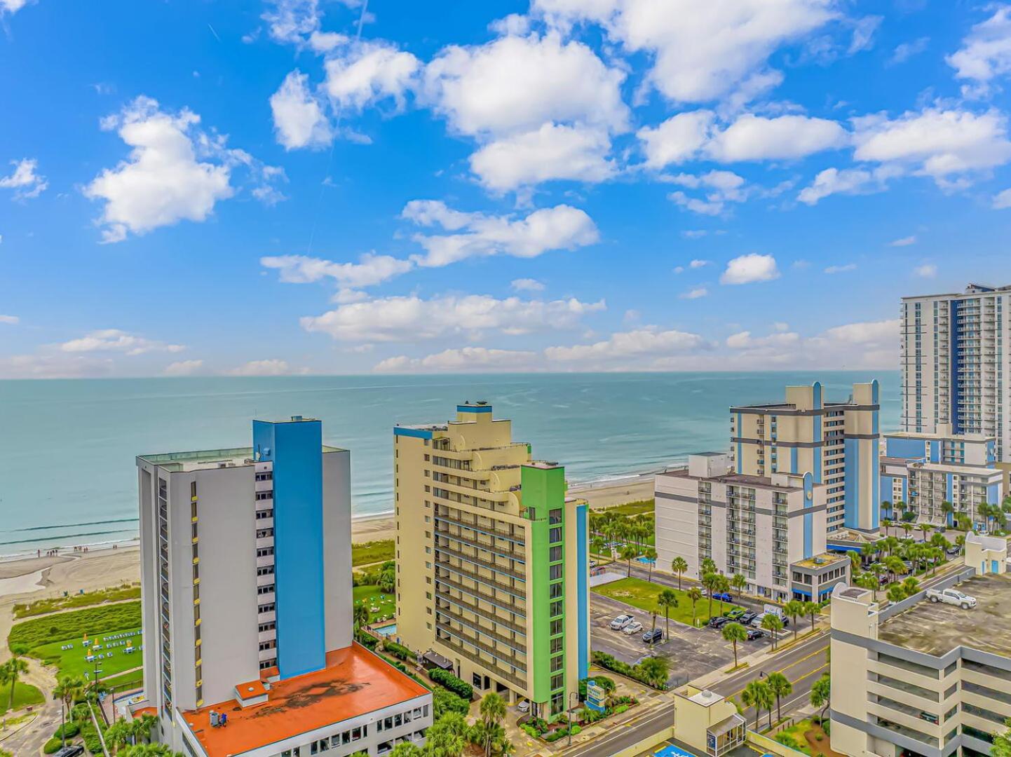 Ocean View Double Suite! Sleeps 4 Meridian Plaza 705 شاطئ ميرتل المظهر الخارجي الصورة