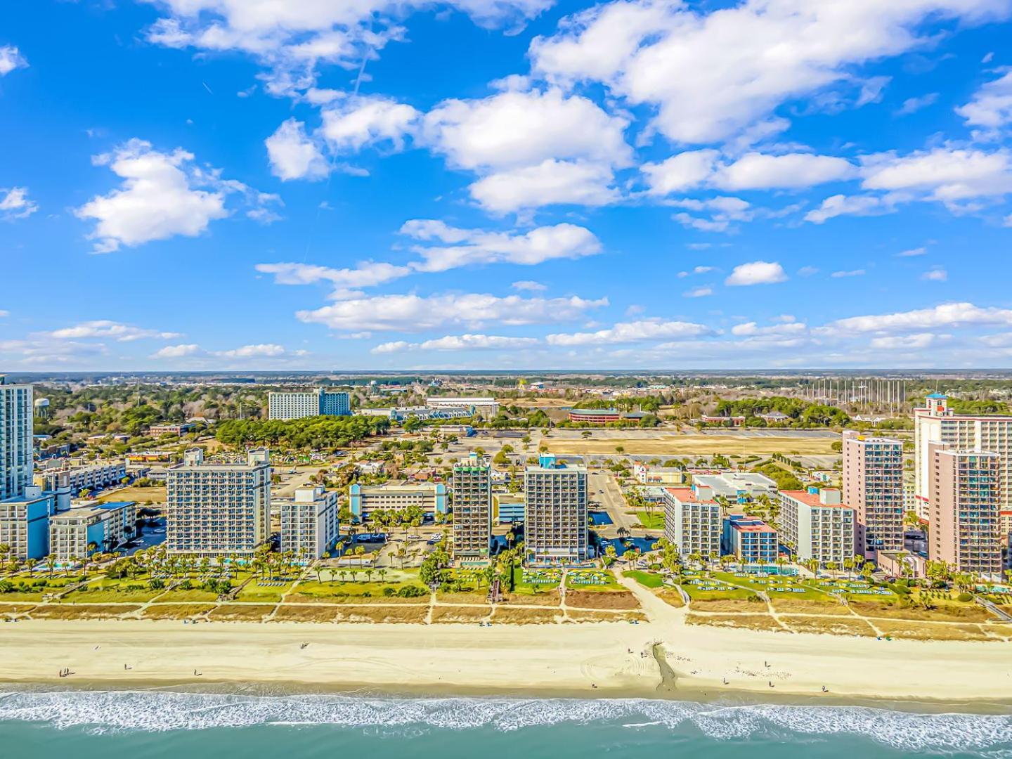 Ocean View Double Suite! Sleeps 4 Meridian Plaza 705 شاطئ ميرتل المظهر الخارجي الصورة