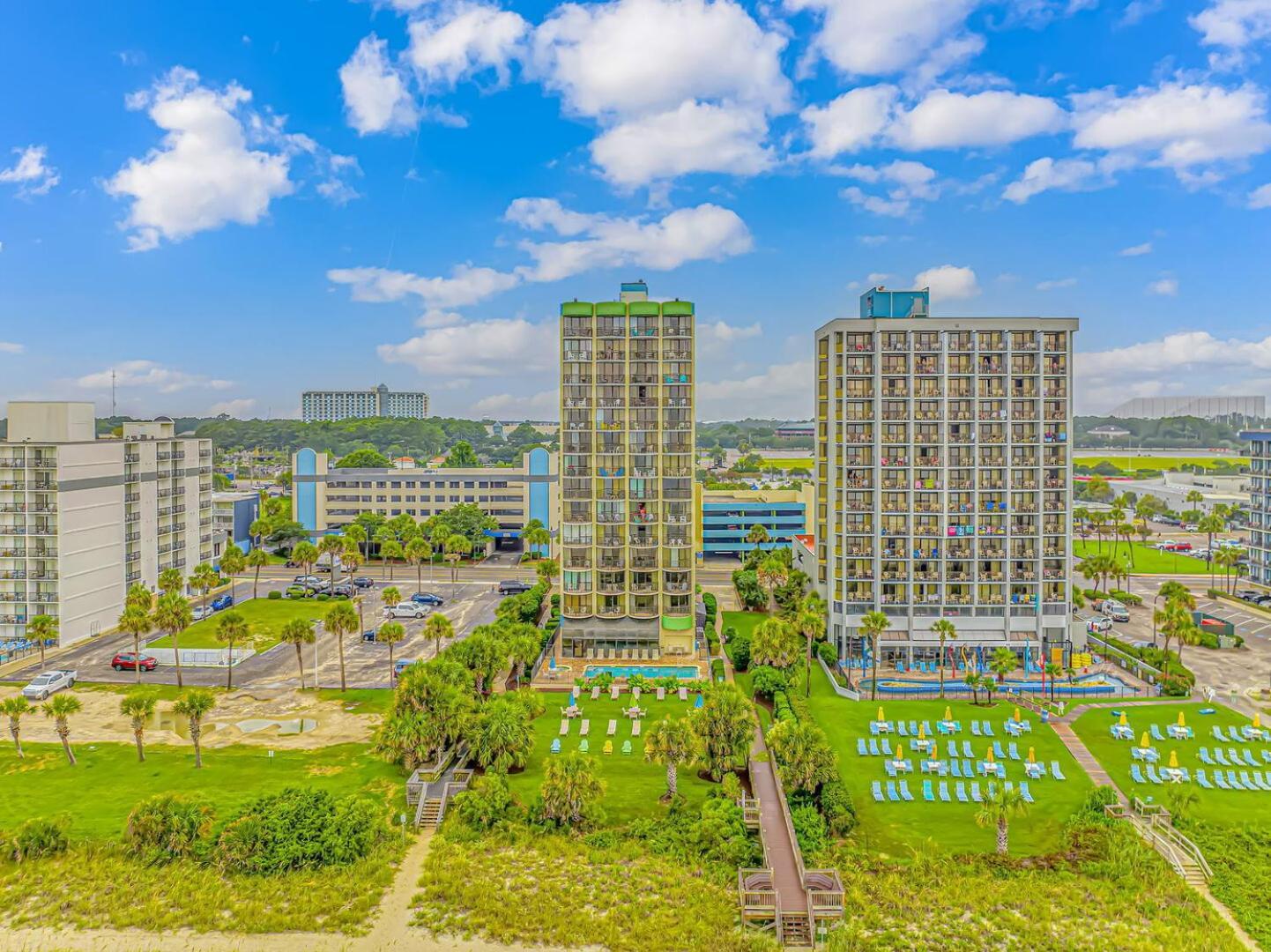 Ocean View Double Suite! Sleeps 4 Meridian Plaza 705 شاطئ ميرتل المظهر الخارجي الصورة