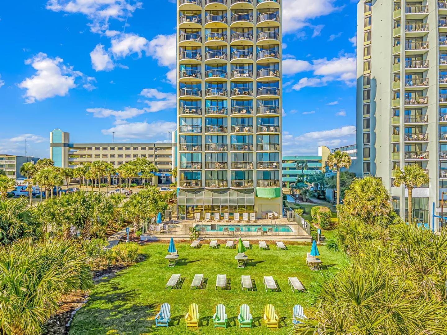 Ocean View Double Suite! Sleeps 4 Meridian Plaza 705 شاطئ ميرتل المظهر الخارجي الصورة