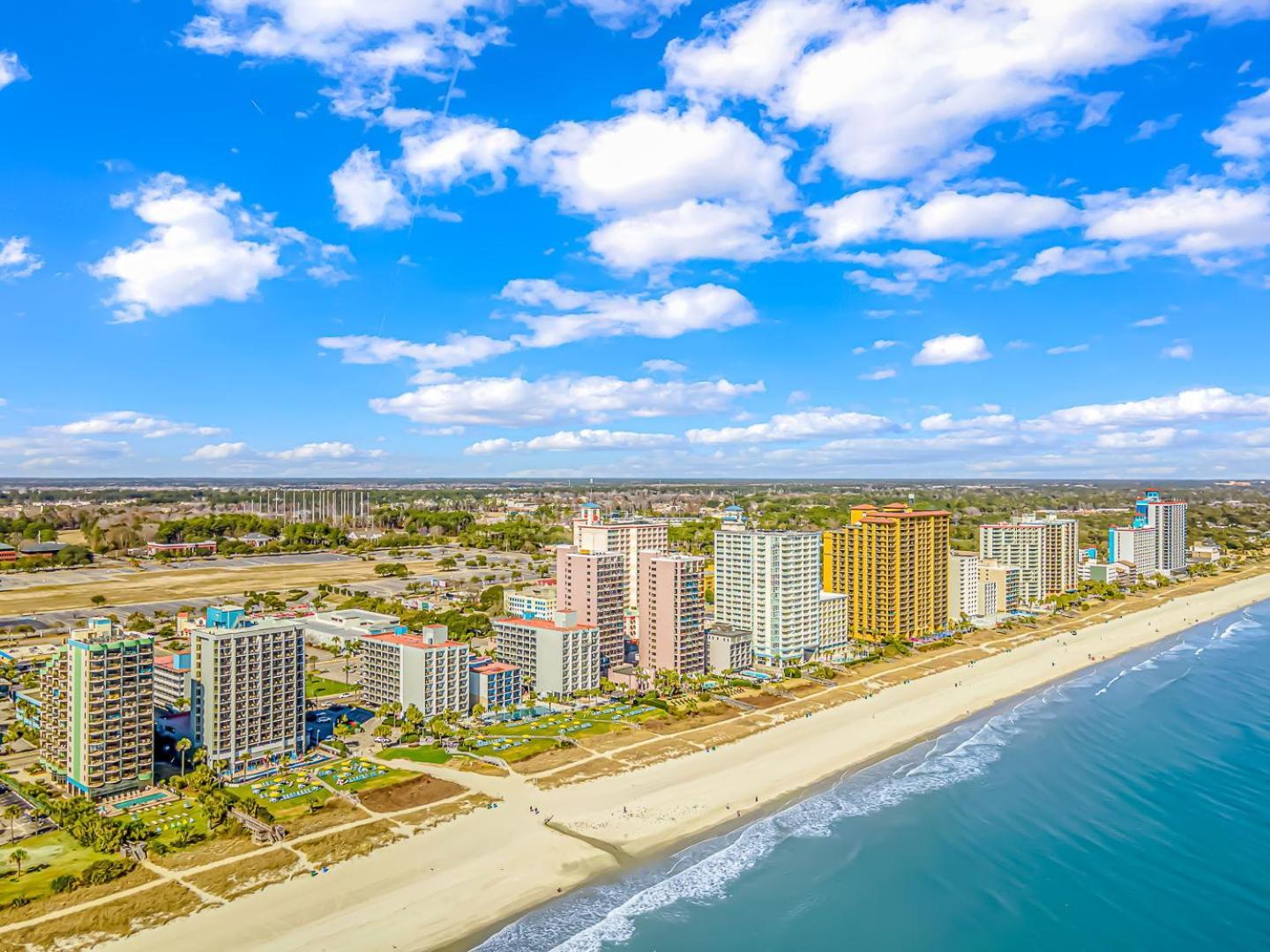 Ocean View Double Suite! Sleeps 4 Meridian Plaza 705 شاطئ ميرتل المظهر الخارجي الصورة