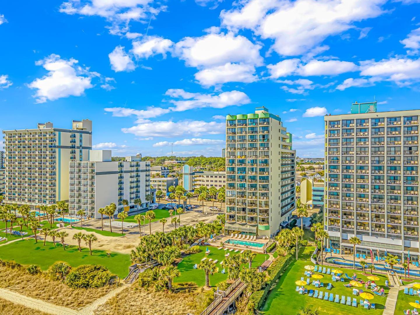 Ocean View Double Suite! Sleeps 4 Meridian Plaza 705 شاطئ ميرتل المظهر الخارجي الصورة
