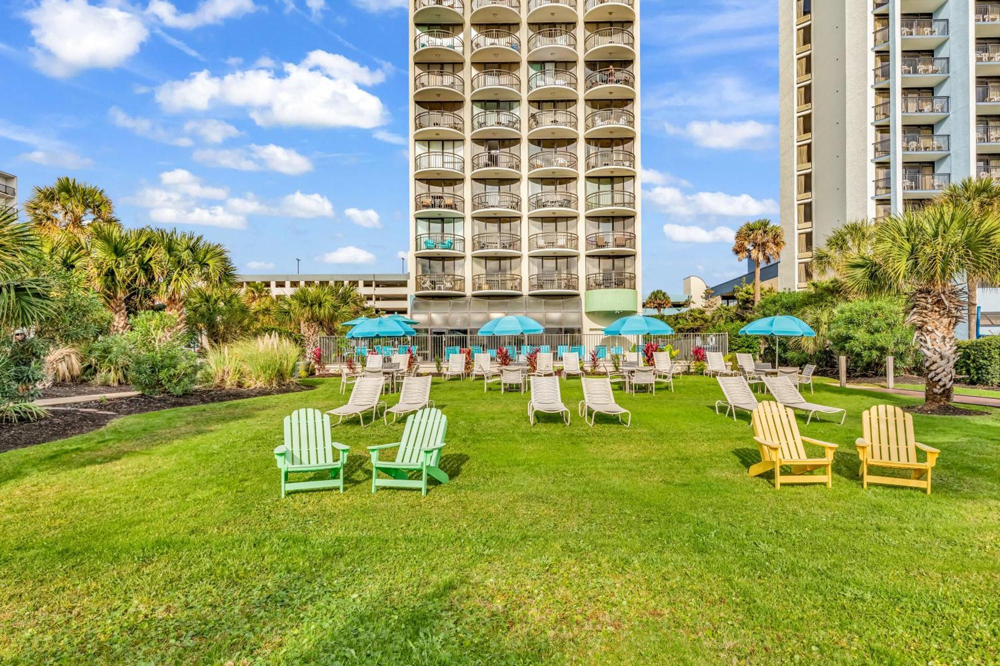 Ocean View Double Suite! Sleeps 4 Meridian Plaza 705 شاطئ ميرتل المظهر الخارجي الصورة