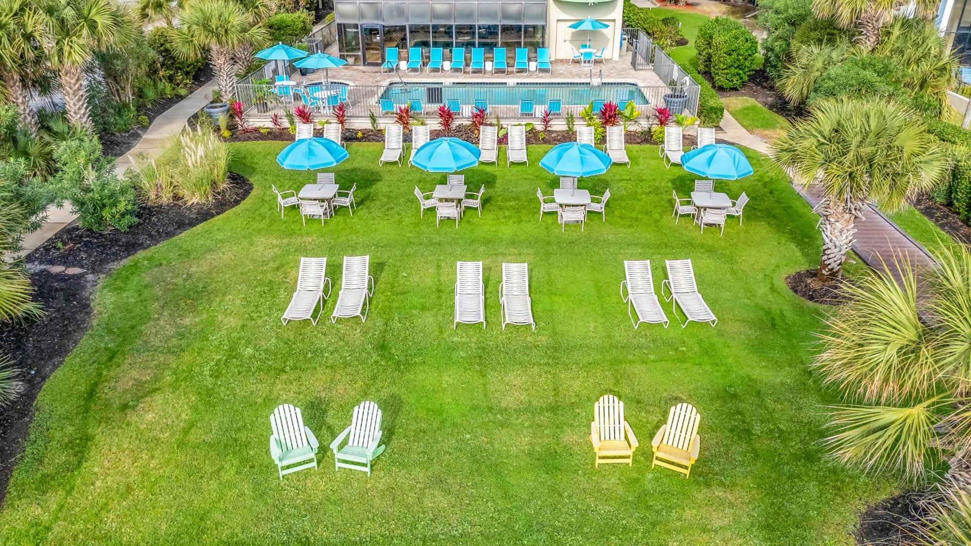 Ocean View Double Suite! Sleeps 4 Meridian Plaza 705 شاطئ ميرتل المظهر الخارجي الصورة