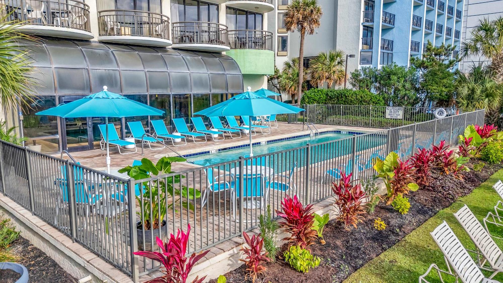 Ocean View Double Suite! Sleeps 4 Meridian Plaza 705 شاطئ ميرتل المظهر الخارجي الصورة