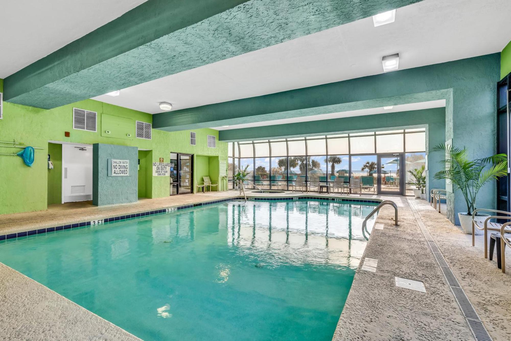 Ocean View Double Suite! Sleeps 4 Meridian Plaza 705 شاطئ ميرتل المظهر الخارجي الصورة