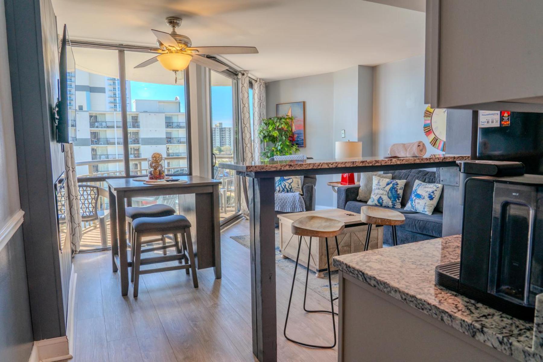Ocean View Double Suite! Sleeps 4 Meridian Plaza 705 شاطئ ميرتل المظهر الخارجي الصورة