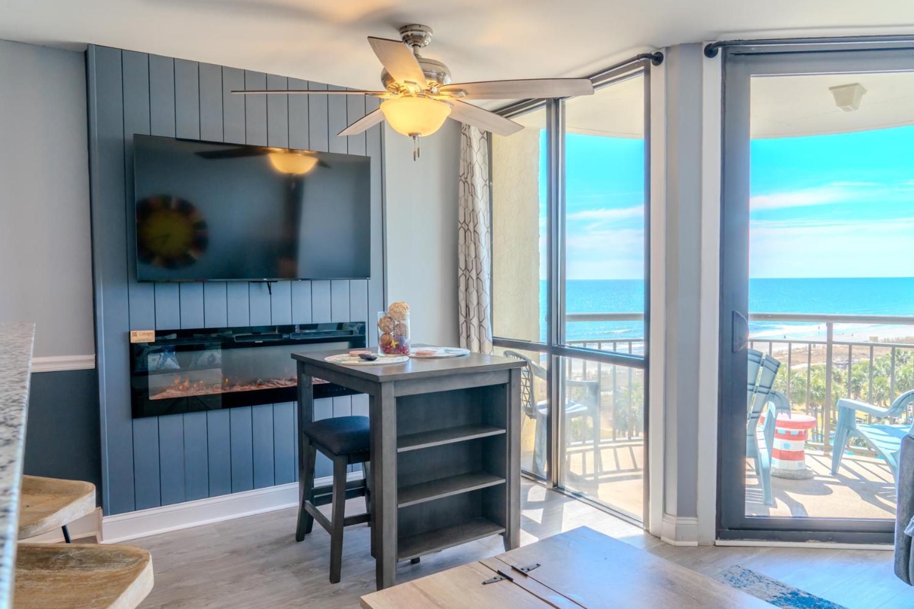 Ocean View Double Suite! Sleeps 4 Meridian Plaza 705 شاطئ ميرتل المظهر الخارجي الصورة